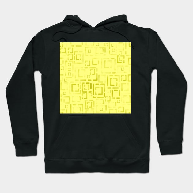 Deco Gold Blocks on Yellow 5748 Hoodie by ArtticArlo